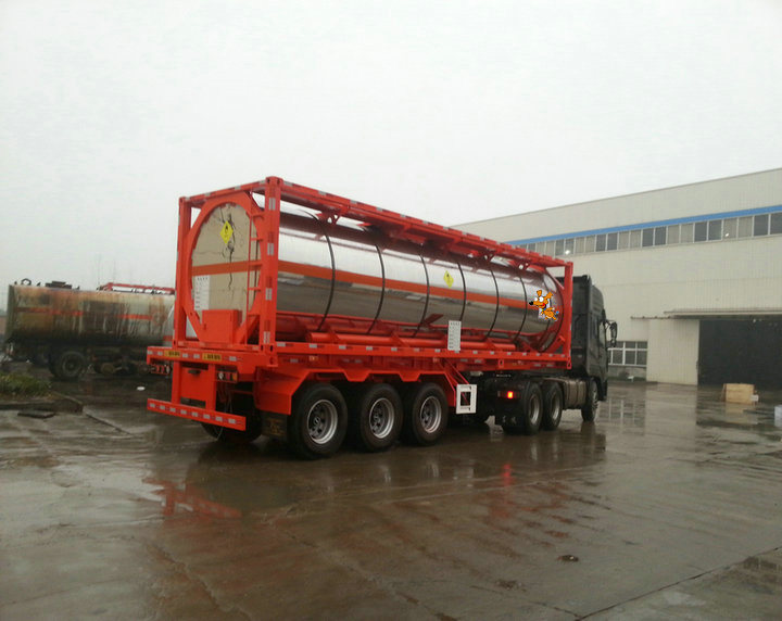Ammonium Nitrate Isotank Container German Saltpetre 30FT for Road Transport Nh4no3