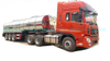 3axles Stainless Steel Emulsion Tank Semi Trailer Insulated Cladding Stainless Steel 27.3cbm for Road (Tanker) Tansport Un2426 Ammonium Nitrate (NH4NO3)