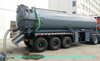 Tri Axles Vcuum Sewage Tank Tanker 25m3