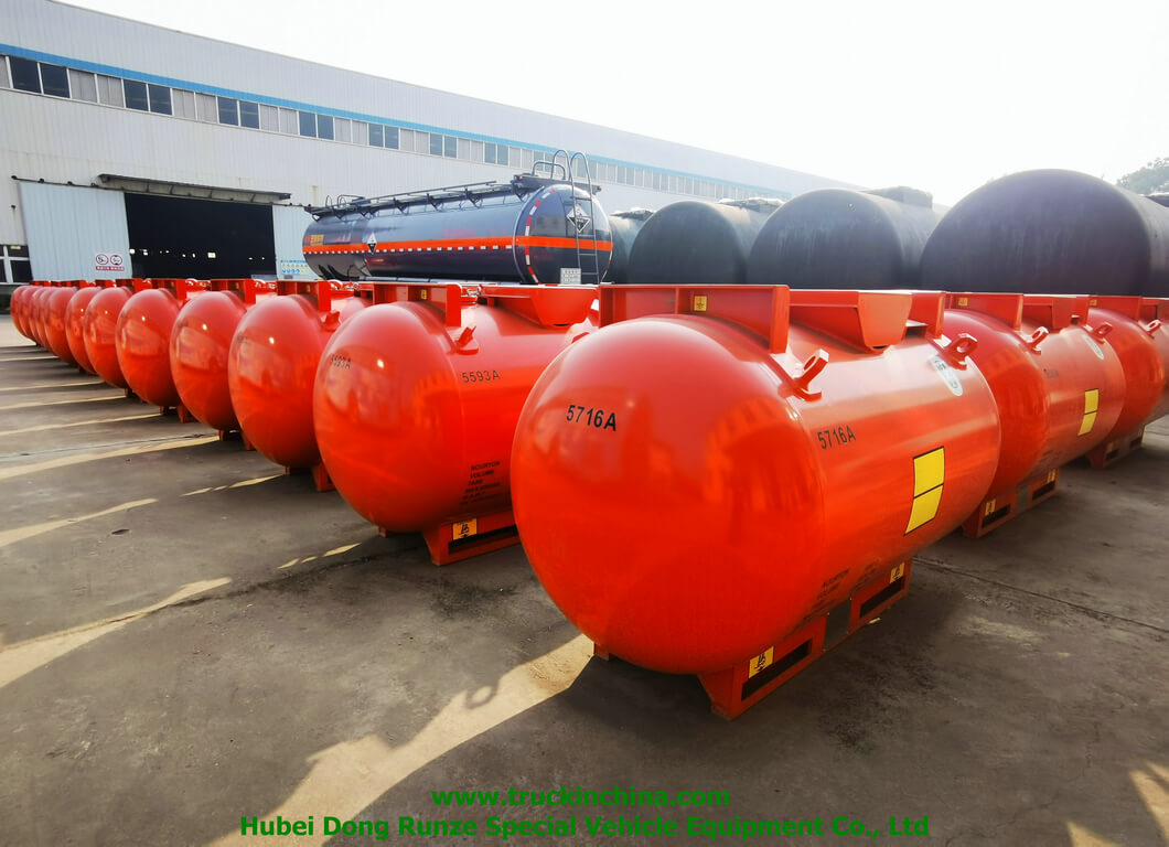 16Units UN T21 Portable Tank Container 1880L Cylinder For TEAL Metal Alkyls UN3394 UN3399 Ready to USA 
