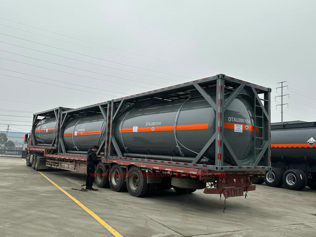 T14 PE Lined ISO Tank Container (208) T14 PE Lined ISO Tank Container (208)