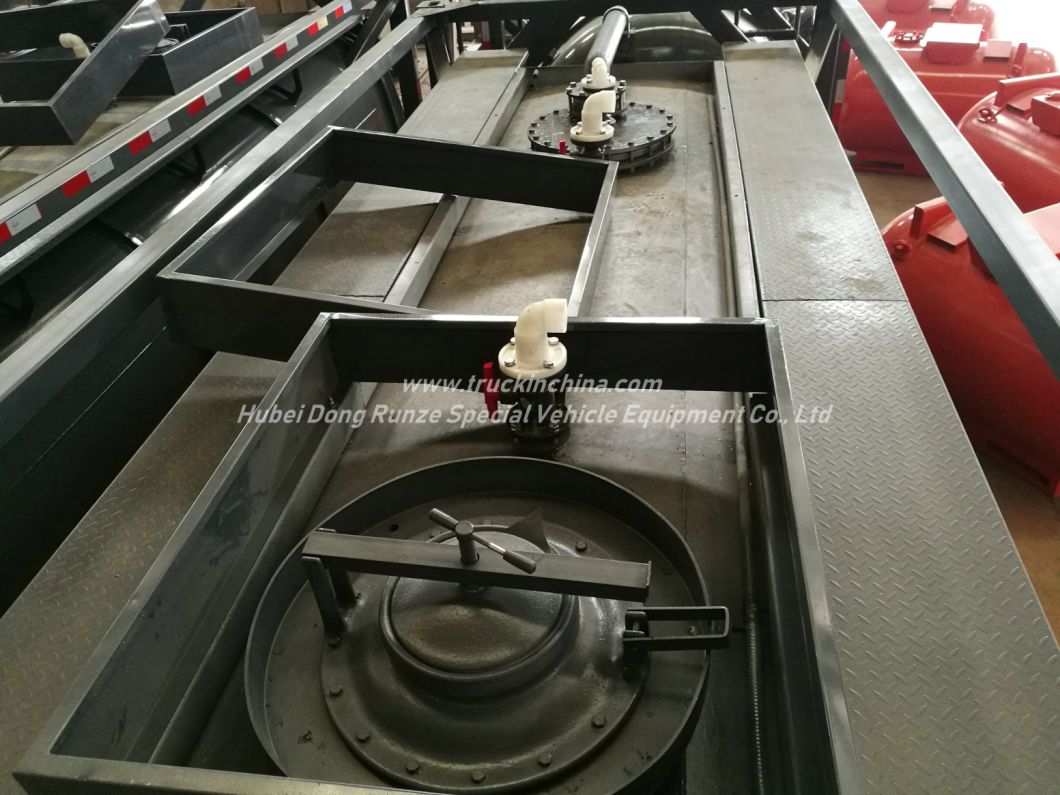 Hydrochloric Acid Solution ISO Tank Container 20FT Frame Locks Customized with Top Loading Pipes for 35% HCl, Naoh (max 50%) , Naclo (max 10%) , H2so4