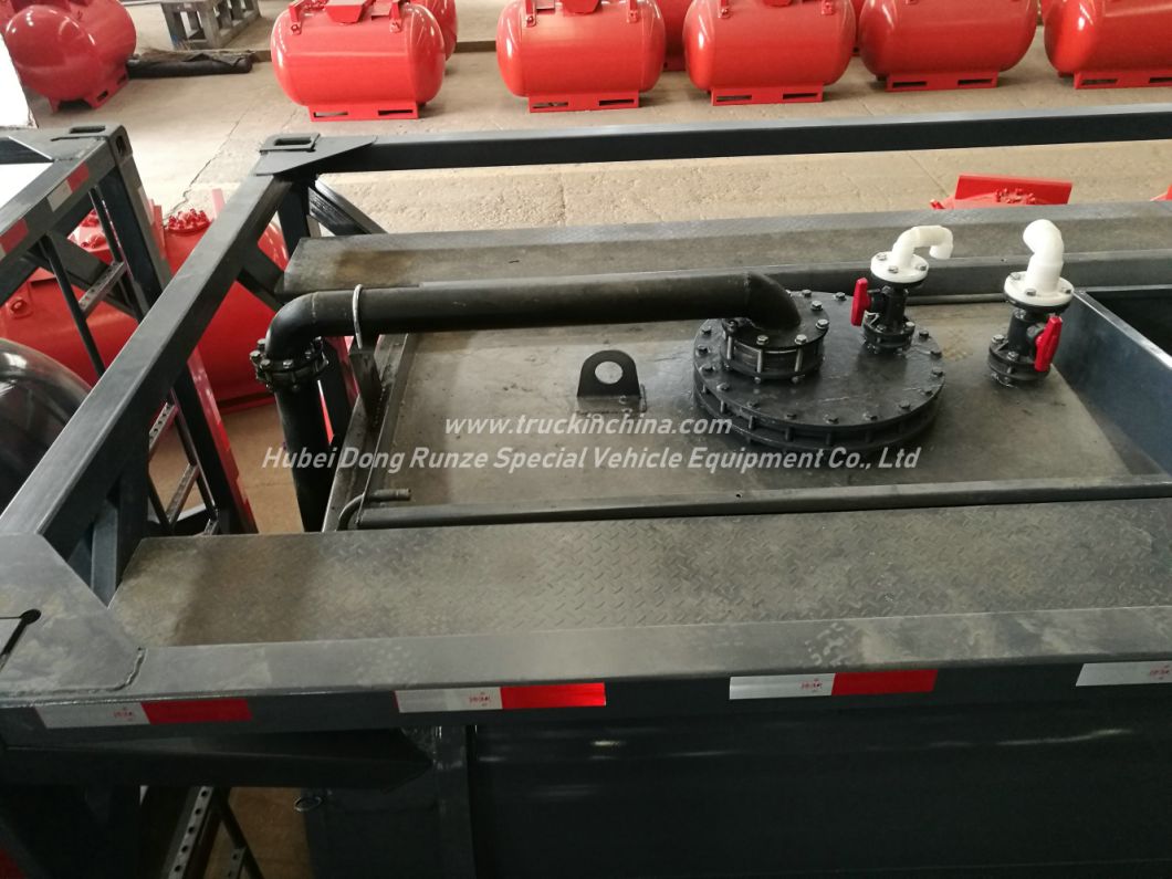 Lined Tank Container for Road Transport 28kl Hydrochloric Acid HCl (max 35%) , Naoh, Naclo