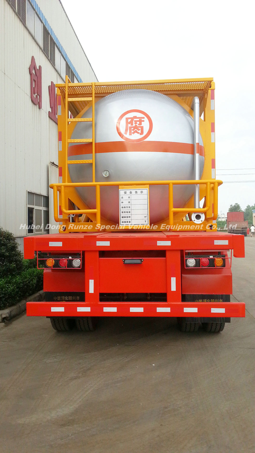 Swap Isotank Phosphorus Tank Container with Steam Heating for Un 1381, Phosphorus White or Yellow, Under Water or in Solution