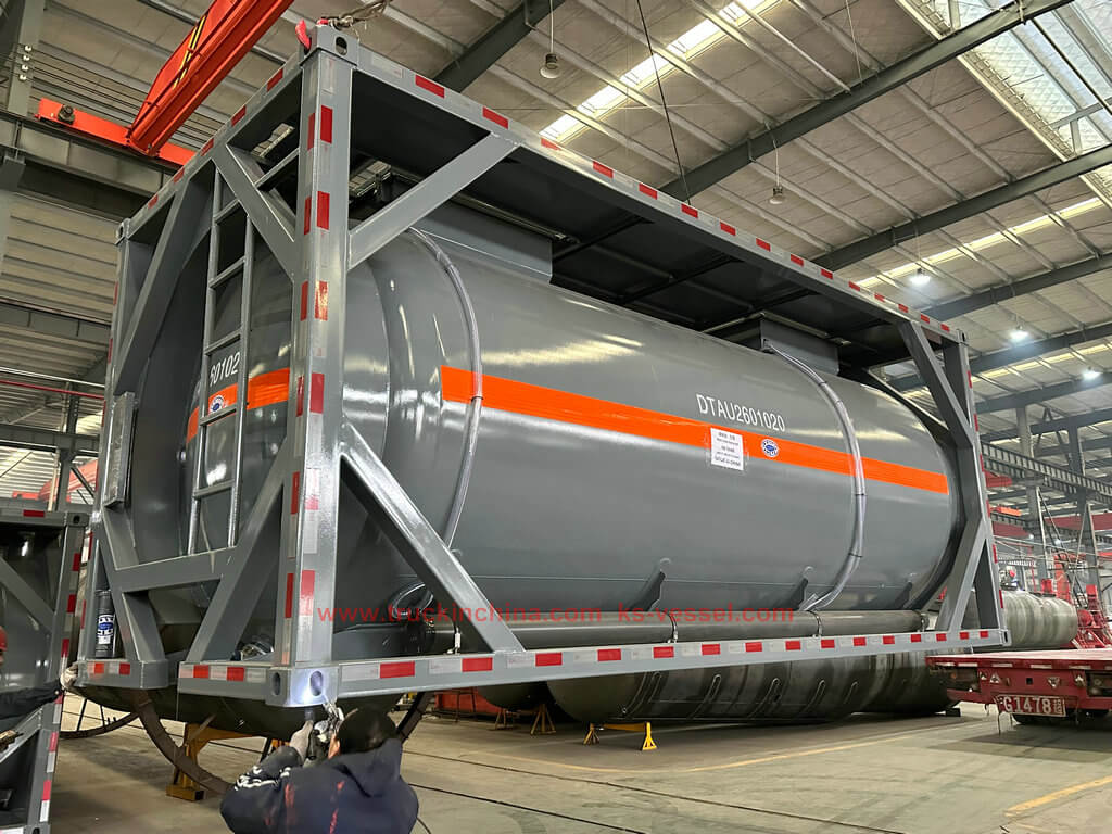 T14 PE Lined ISO Tank Container (107) T14 PE Lined ISO Tank Container (107)