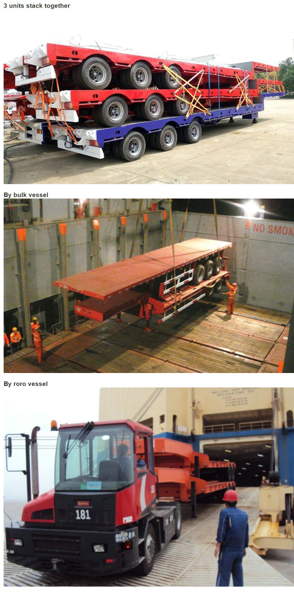 60t Heavy Duty Lowbed Trailer Truck (Gooseneck Low Bed Semi Trailer Lowbed Trailer)