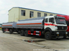 60t 6 Axles Beiben Truck Tanker Pup Dolly Tank Trailers 60t for Hauling Liquids Potable Water, Fresh Water, Fuel, Crude Oil, Produced Water