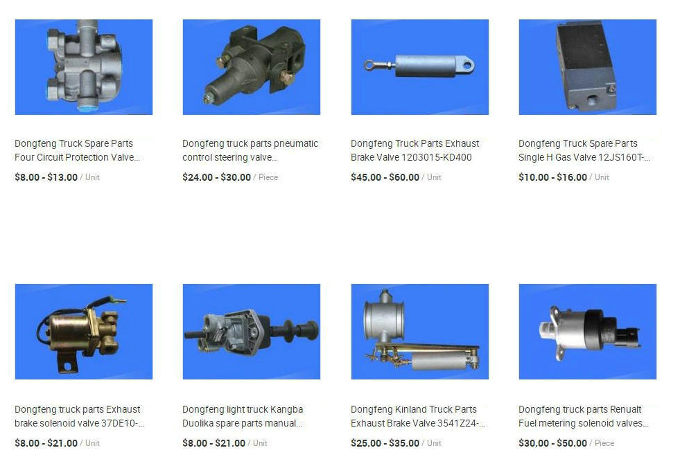 Dongfeng Truck Parts (Steering, Truck Valves)