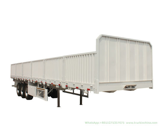 Customized 3axles Livestock Cargo Transport Trailer 40t-60t
