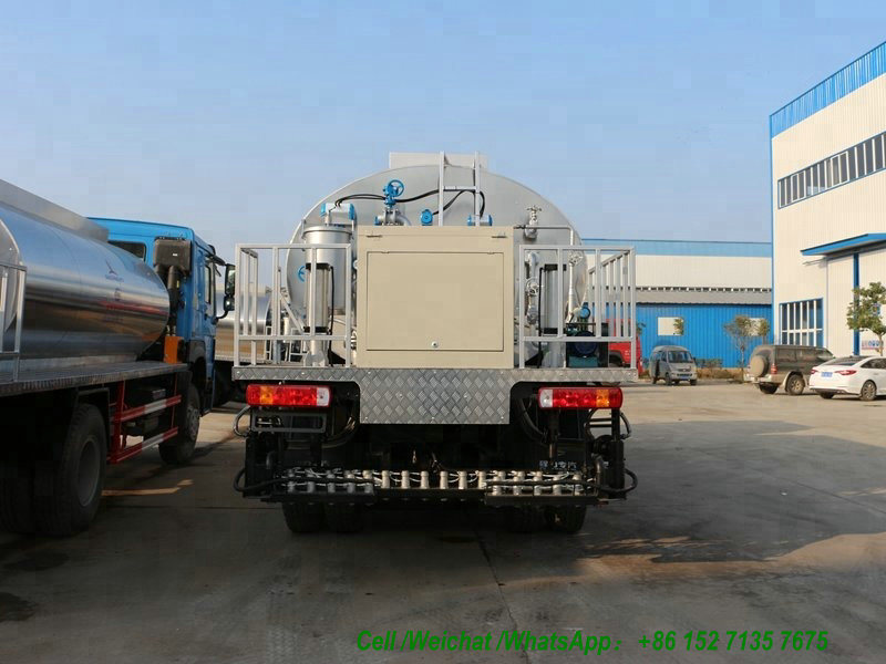 HOWO Asphalt Distributor 12-14 M3 Tank (Road Paver Asphalt Spray Bitumen 4.5 -6 meters)