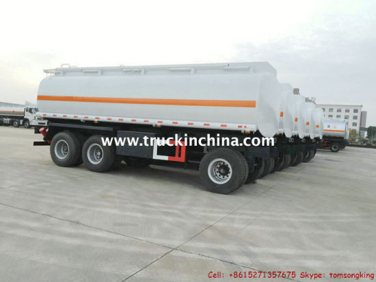 2-3 Axles 10t-25t Drawbar Tank Dolly Trailer (Tractor Truck Tow Full for Fuel/Water/Oil/Diesel Trailer Pup Tanker)