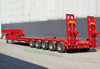 Customizing Multi Axle Steering Axle Low Bed Trailer (Hydraulic Low Loader Semi Trailer For Cylinder Tank Goods Tanker)