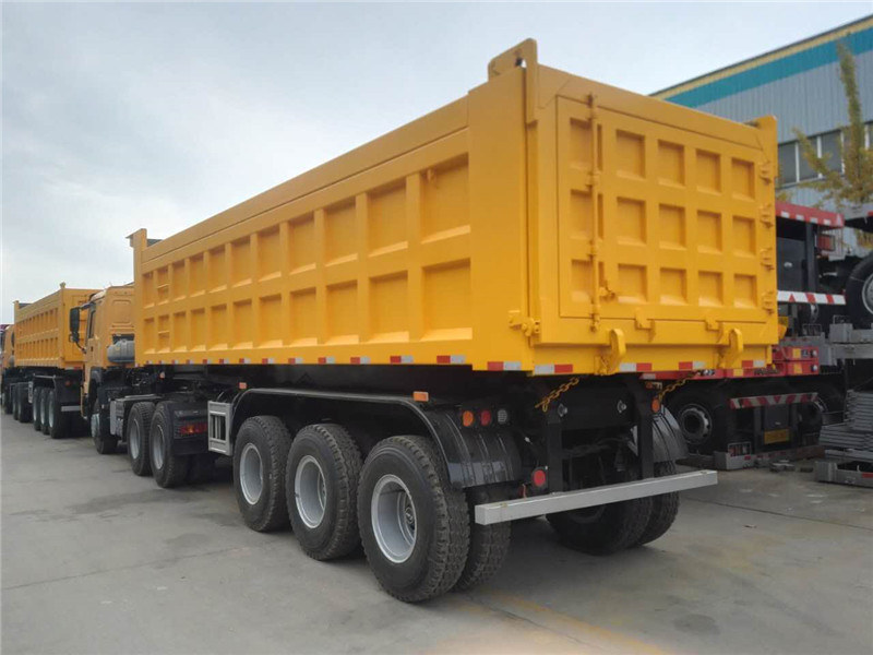 Tipper Trailer 24cbm Bucket Dumper (40Ton Truck Trailer)