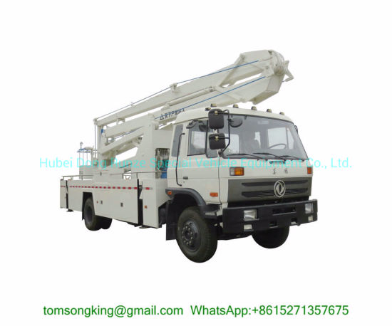 Dongfeng Aerial Platform Truck 22m-24m Fully Hydraulically Operate 3 Boom Option 4X2.4X4 LHD. Rhd