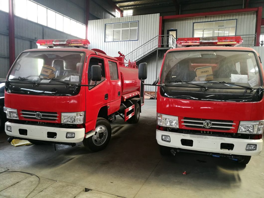 4X4 All Wheel Drive Water Tank Fire Truck