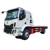 Chenglong Tilt Tray Flatbed Recovery Truck (Flat Slide Bed) 8Ton Hydraulic Winch Towing 15000kg