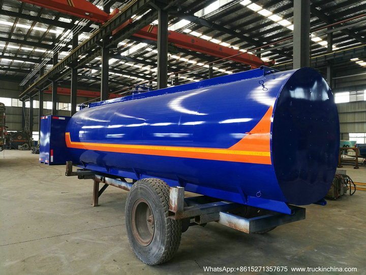 9m3 Hot Asphalt Tank for Tanker Lorry Upper Body 