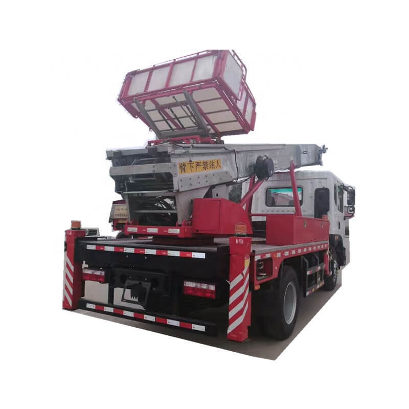 Truck Mounted Telescopic Ladder ( House Moving Services 28m -30m JMC HOWO Customizing)
