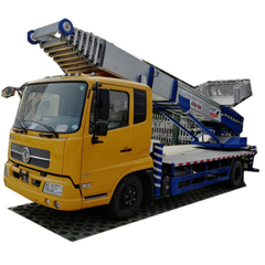 Truck Mounted Telescopic Ladder ( House Moving Services 38m -45m King Run Customizing)