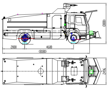 4x4 Ant-Riot Control Water Canon truck 4x4 Ant-Riot Control Water Canon truck