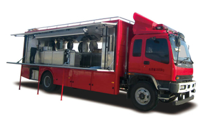 ISUZU FTR Mobile Food Cooking Truck Customizing 