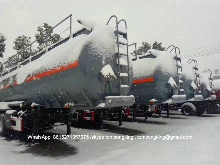 HYDROGEN PEROXIDE / PHOSPHORIC ACID Tanker Trailer 3 Axles 