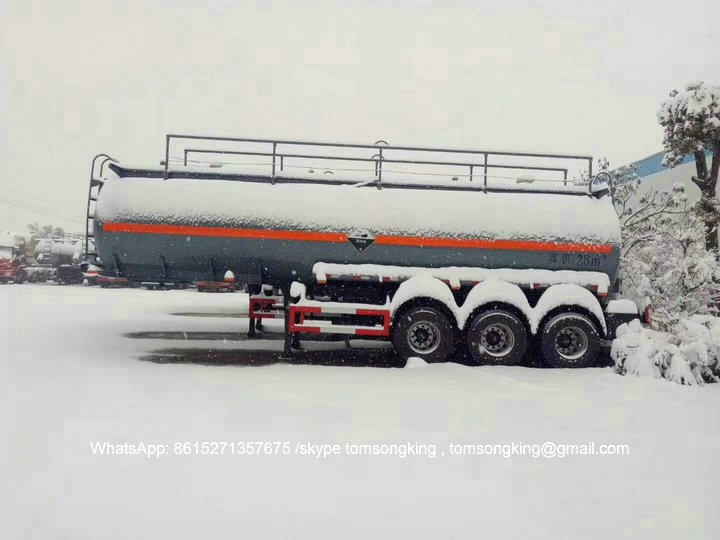HYDROGEN PEROXIDE / PHOSPHORIC ACID Tanker Trailer 3 Axles 