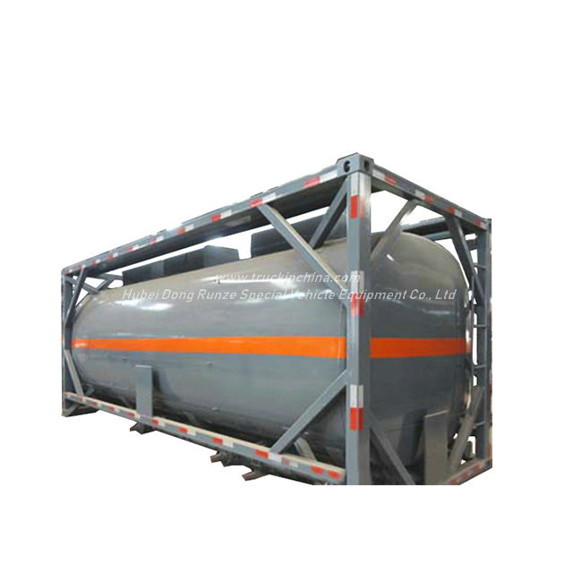 20FT ISO Container Frame, UN Portable Tank for UN 2797, BATTERY FLUID, ALKALI