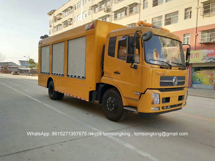 DFAC truck mounted generator-100KW-Kingrun DFAC truck mounted generator-100KW-Kingrun