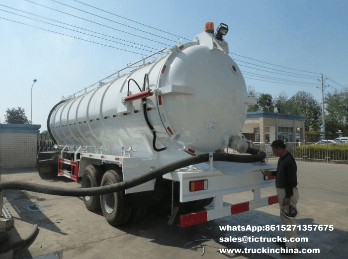 Hazardous Steel Vacuum Tank Cesspit trailers Hazardous Steel Vacuum Tank Cesspit trailers