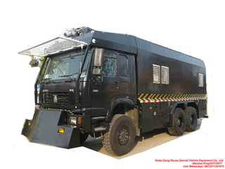 HOWO AWD Off Road 6X6 Anti-riot Police Water Cannon Truck Customizing 