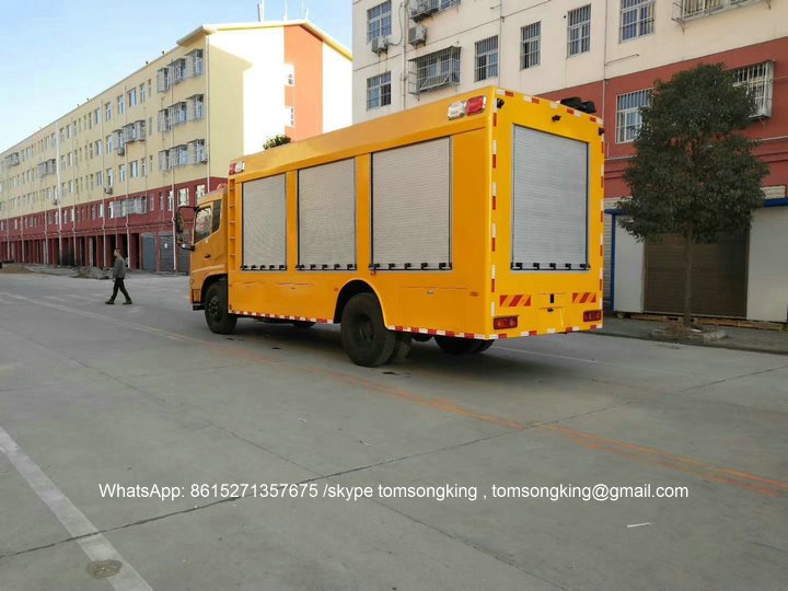 DFAC truck mounted generator-200KW-Kingrun DFAC truck mounted generator-200KW-Kingrun