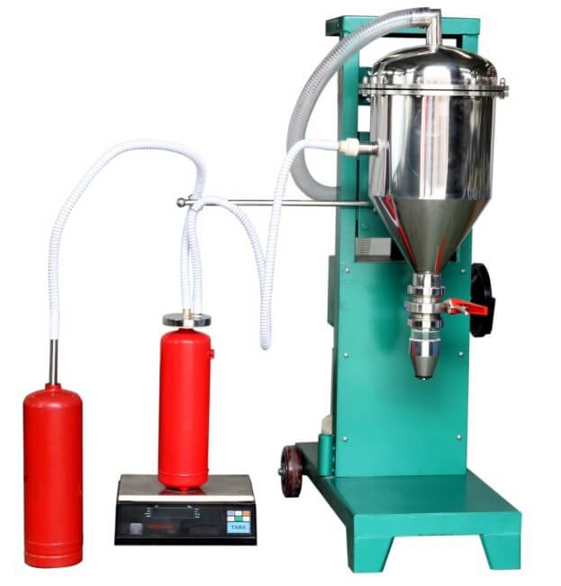 GFM8-2 Automatic Fire Extinguisher Dry Powder Filler ,Fire Extinguisher Filling Machine