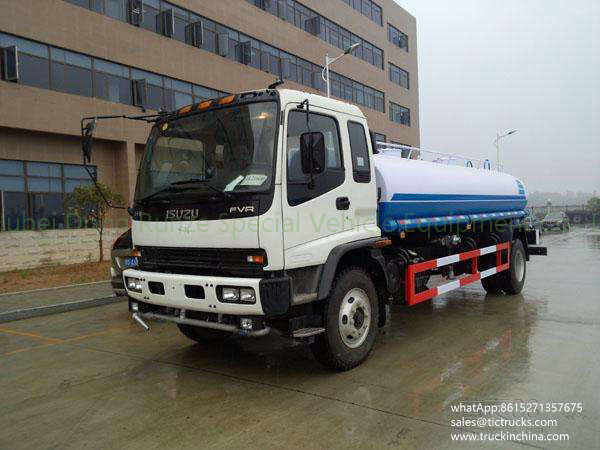 ISUZU FVR 4x2 12000L-16000L Water Tanker Truck