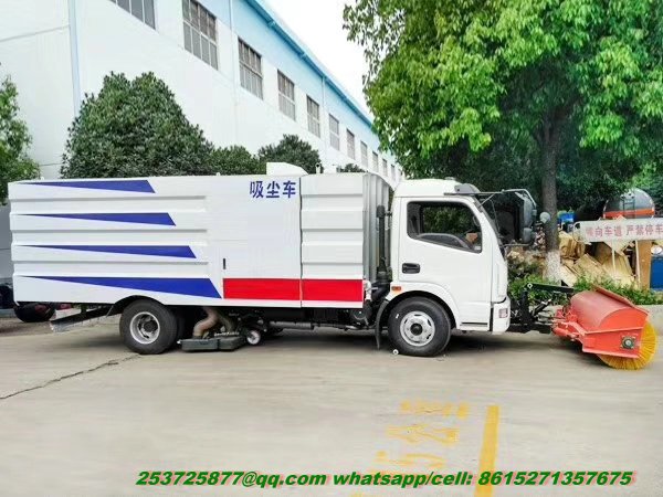 Dongfeng Sweeper Trucks with Snow Sweeper 