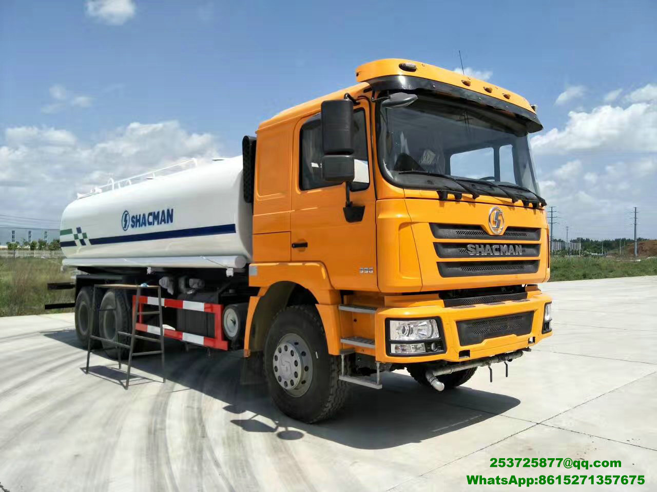 Shacman Wheels Water Tanker Vehicle Gallonbuy Shacman