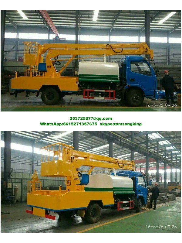 Aerial platform- water Tank trucks_1 Aerial platform- water Tank trucks_1