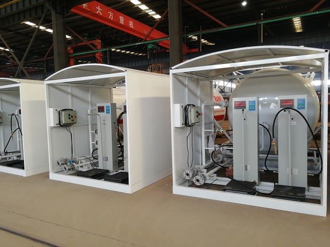 LPG tank Skid Station LPG tank Skid Station 2