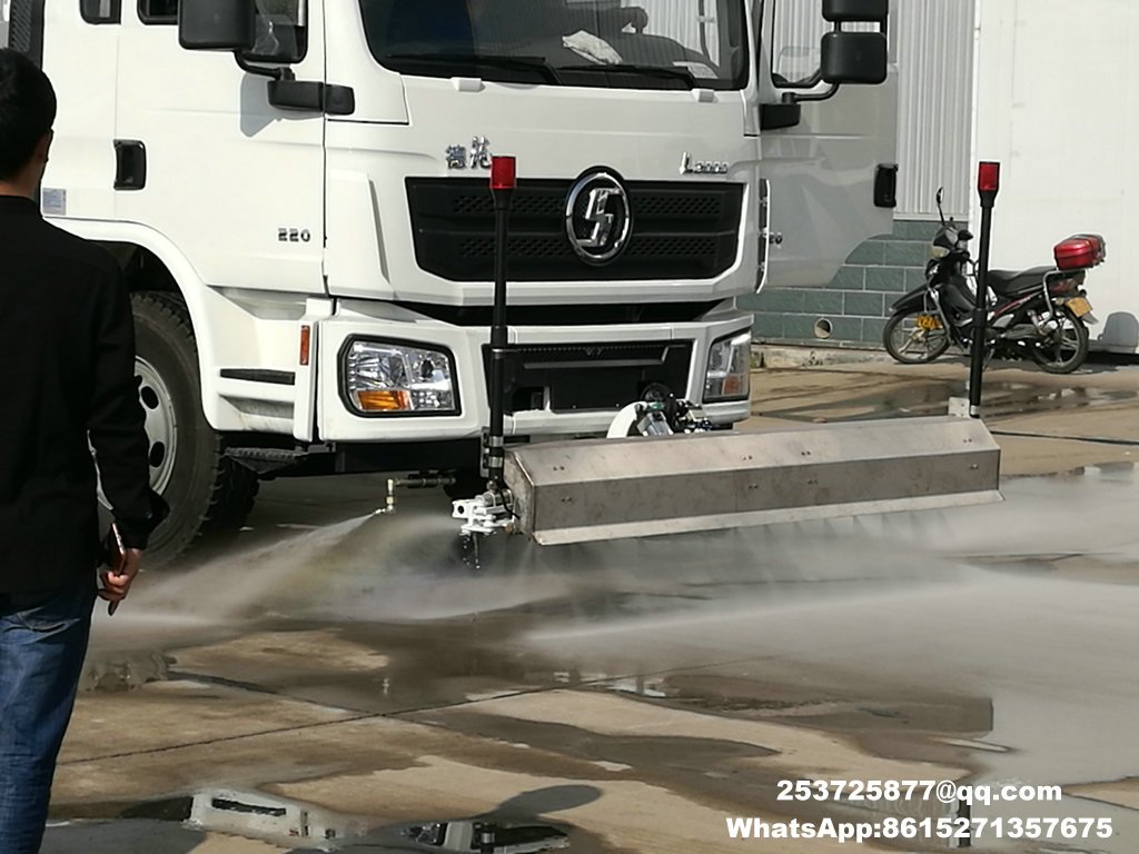 SHACMAN Truck Mounted Dust Suppression Unit muti function Euro 5