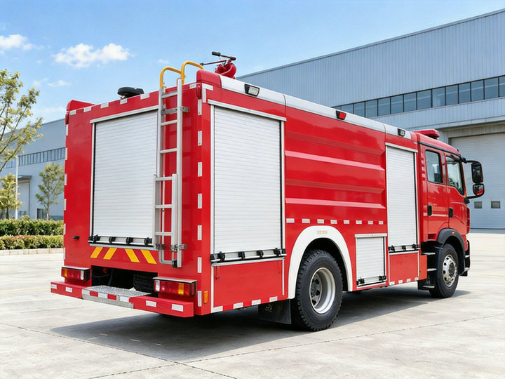 HOWO 6000L Water Tank Fire Trucks (6) HOWO 6000L Water Tank Fire Trucks (6)
