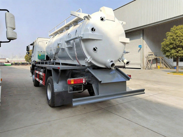 HOWO 4×4 Sewage Suction Truck (8) HOWO 4×4 Sewage Suction Truck (8)