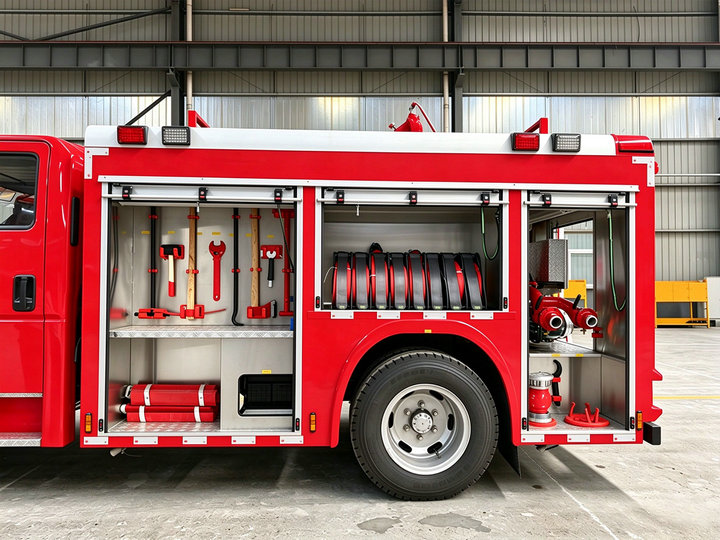 ISUZU NPR Foam Fire Truck 3500L (4) ISUZU NPR Foam Fire Truck 3500L (4)