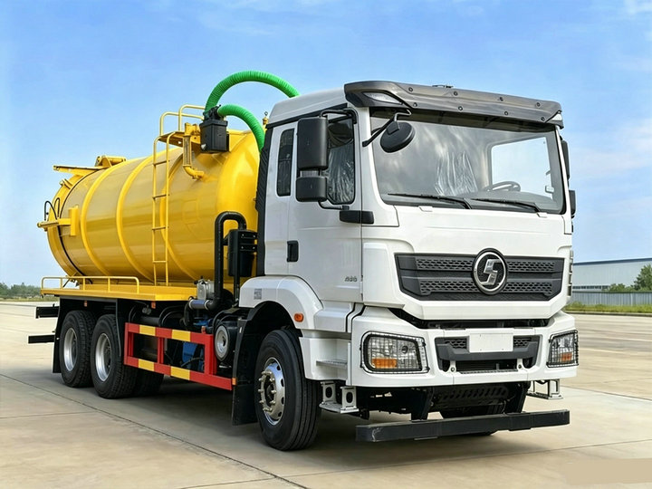 SHACMAN 20 CBM Gully Sucker Vacuum Tanker Truck (7) SHACMAN 20 CBM Gully Sucker Vacuum Tanker Truck (7)