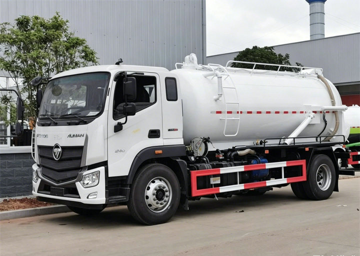 Foton Sewage Vacuum Septic Tank Truck 10KL (11) Foton Sewage Vacuum Septic Tank Truck 10KL (11)