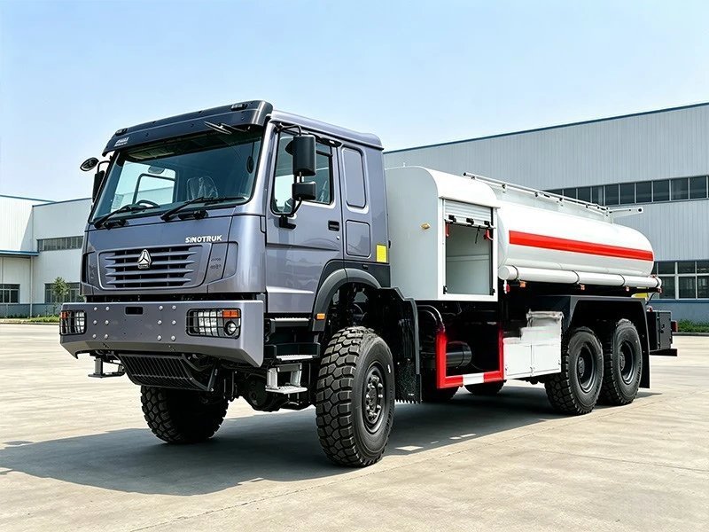 HOWO 6x6 4000 Gallon Fuel Bowser Truck (11) HOWO 6x6 4000 Gallon Fuel Bowser Truck (11)