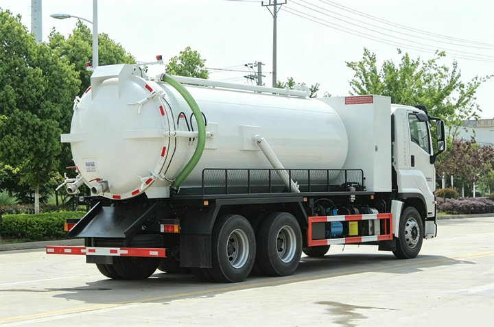 Isuzu GIGA 6x4 20000L Vacuum Suction Septic Truck (7) Isuzu GIGA 6x4 20000L Vacuum Suction Septic Truck (7)