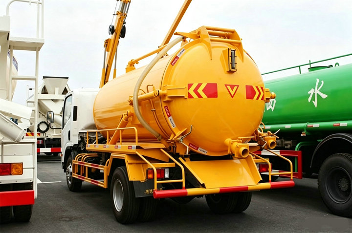 ISUZU 10KL Sewage Suction vacuum Trucks (2) ISUZU 10KL Sewage Suction vacuum Trucks (2)