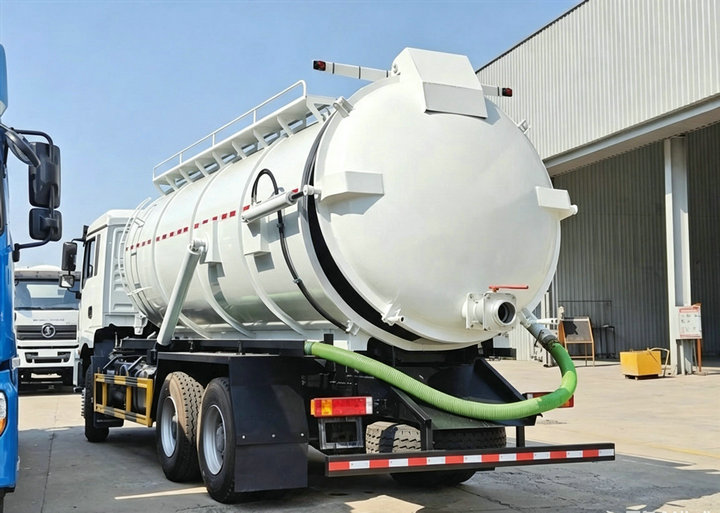 Shacman 20T Sewer Suction Vacuum Cesspit Emptier Tank Truck (18) Shacman 20T Sewer Suction Vacuum Cesspit Emptier Tank Truck (18)