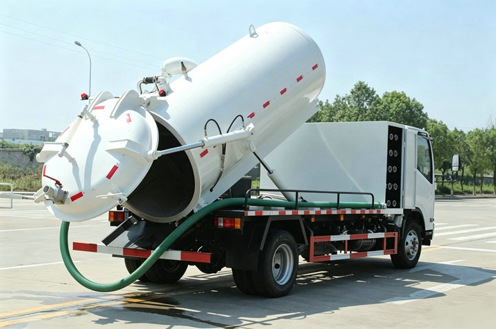 700P 7000L Isuzu Waste Water Suction Sewage Truck with Battioni Pump MEC6500P (11) 700P 7000L Isuzu Waste Water Suction Sewage Truck with Battioni Pump MEC6500P (11)