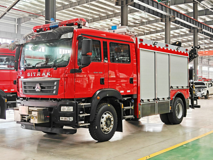 Sinotruk HOWO rescue fire truck (35) Sinotruk HOWO rescue fire truck (35)